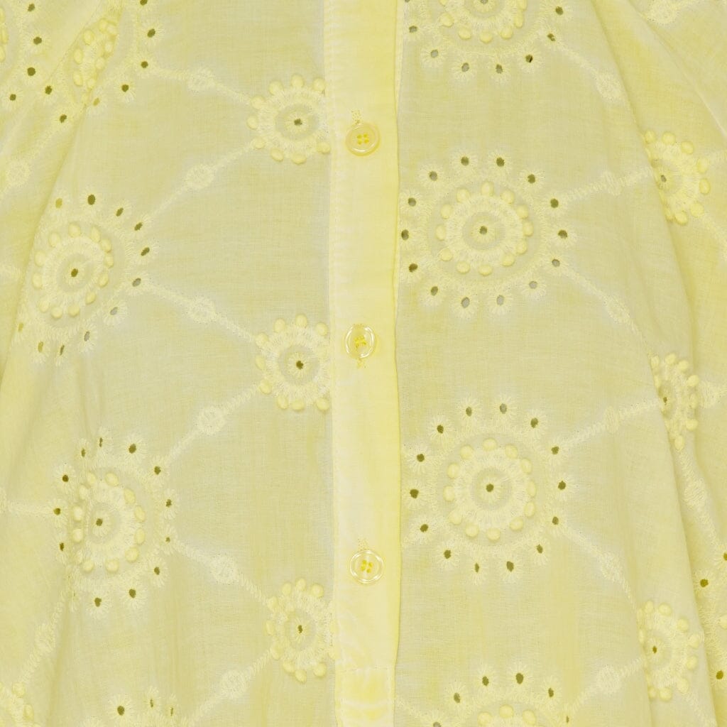 Marta Du Chateau - Mdcbianca Blouse - Giallo Cold Wash Bluser 