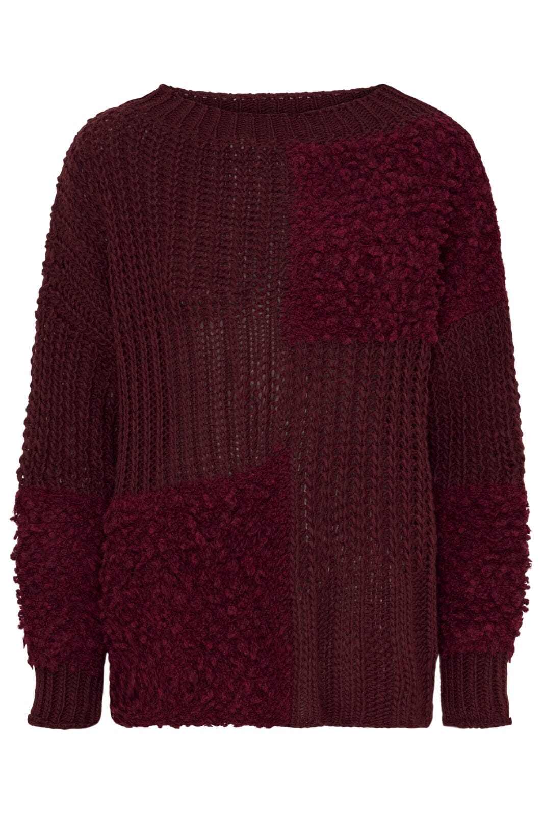 Marta Du Chateau - Mdcdelphine Knit 24504 - Bordeaux/Bordeaux