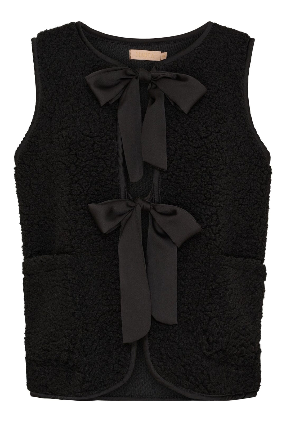 Marta Du Chateau - Mdcgudrun Vest 24583 - Black Veste 