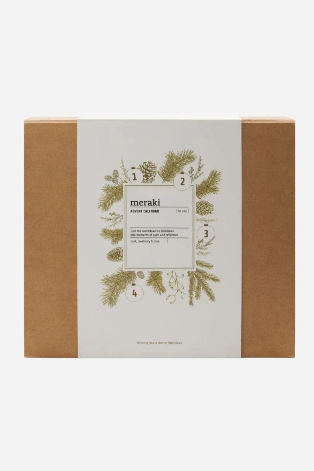 Meraki - Gaveæske, Advent, Meraki AW2024, Brun - 490 ml., 275 ml., 60 g., 240 ml.