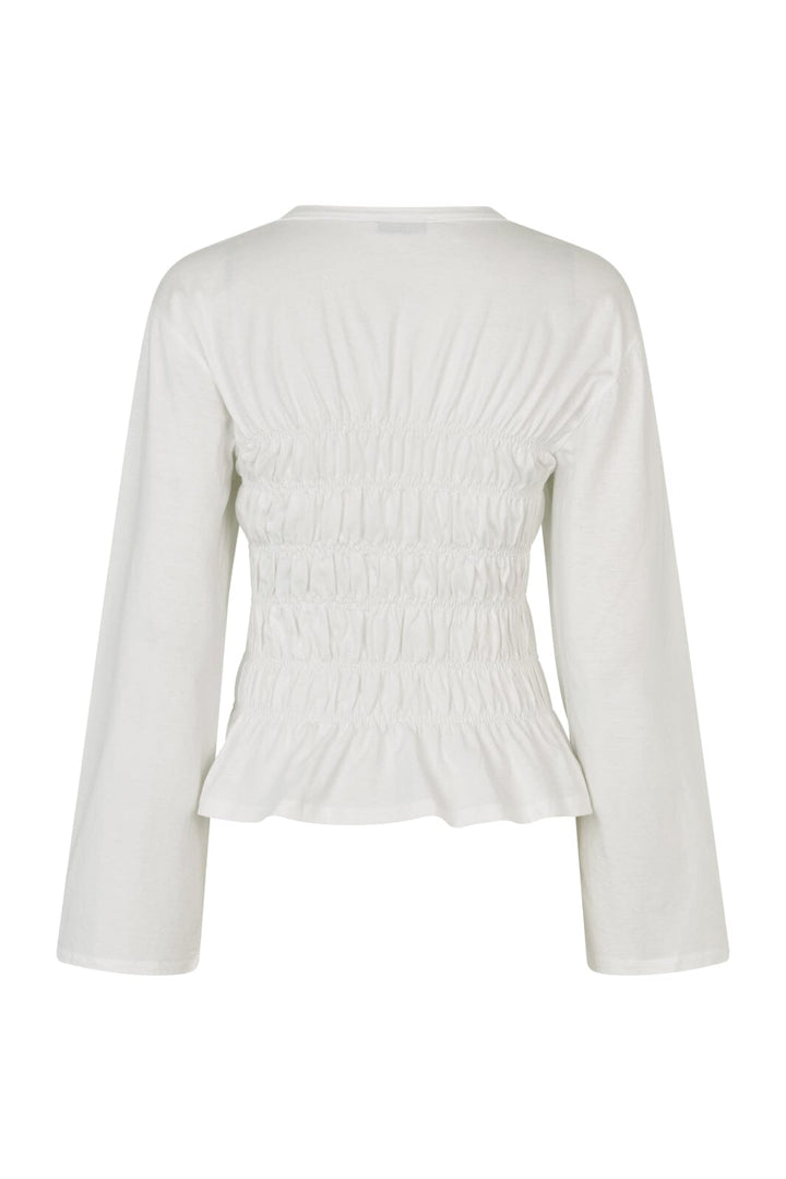 Modström - Lilliemd Ls Top 58089 - 4 Soft White Bluser 