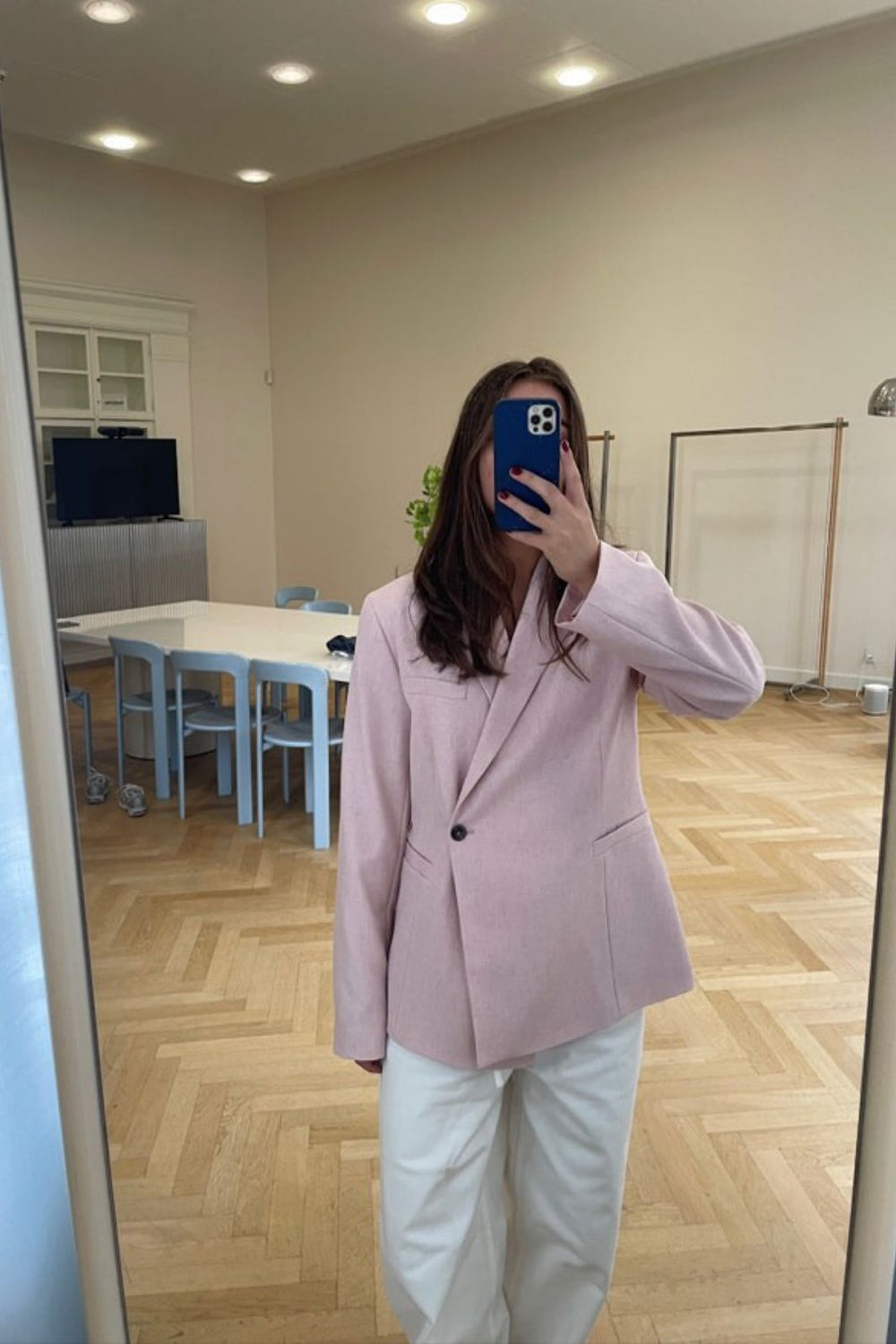 Modström - Maxwellmd Blazer - 13621 Pink Melange Blazere 