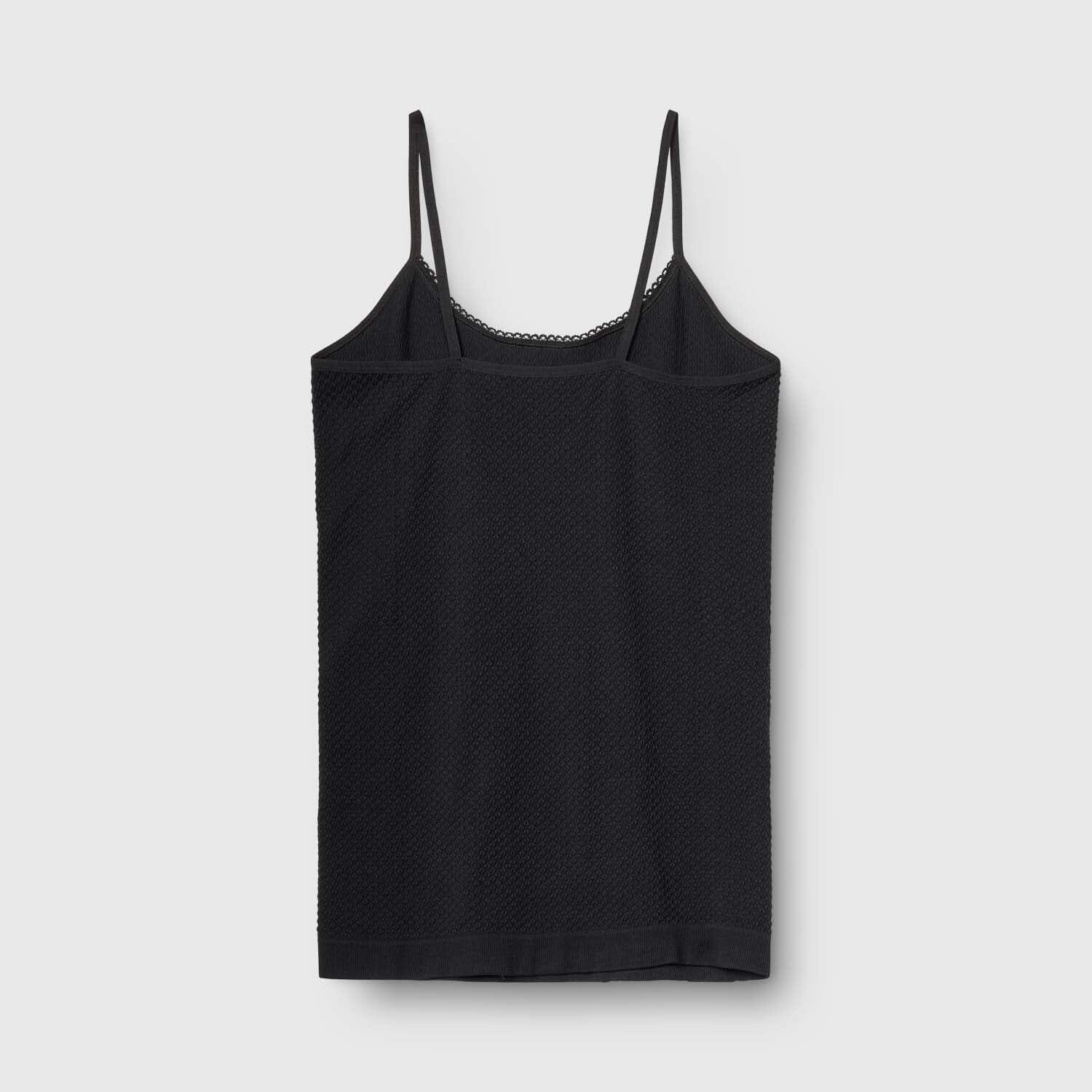 Molly&My Wardrobe - Karina Top w. narrow strap - Black