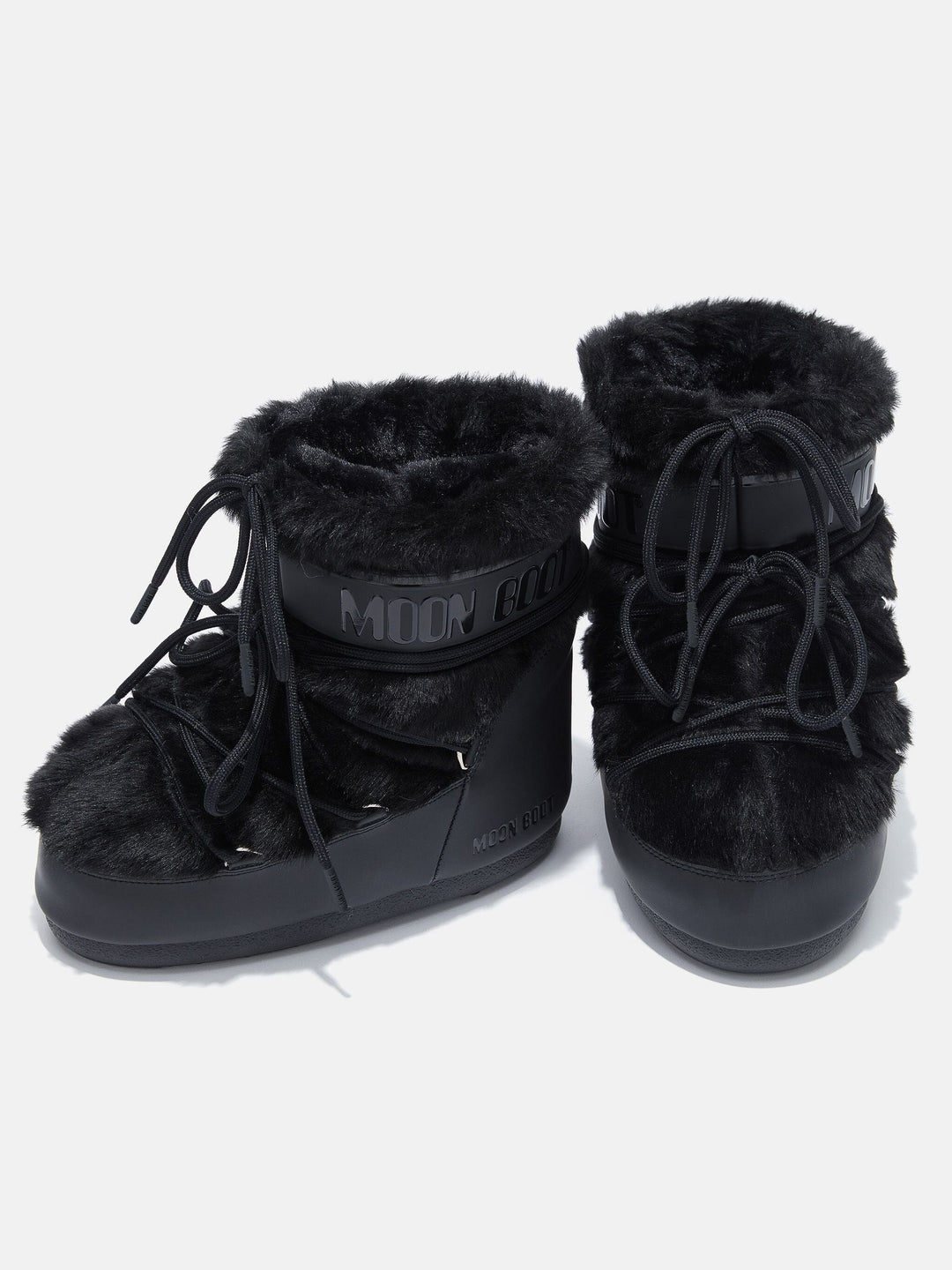 Moon Boot - Mb Icon Low Faux Fur - N001 Black Støvler 