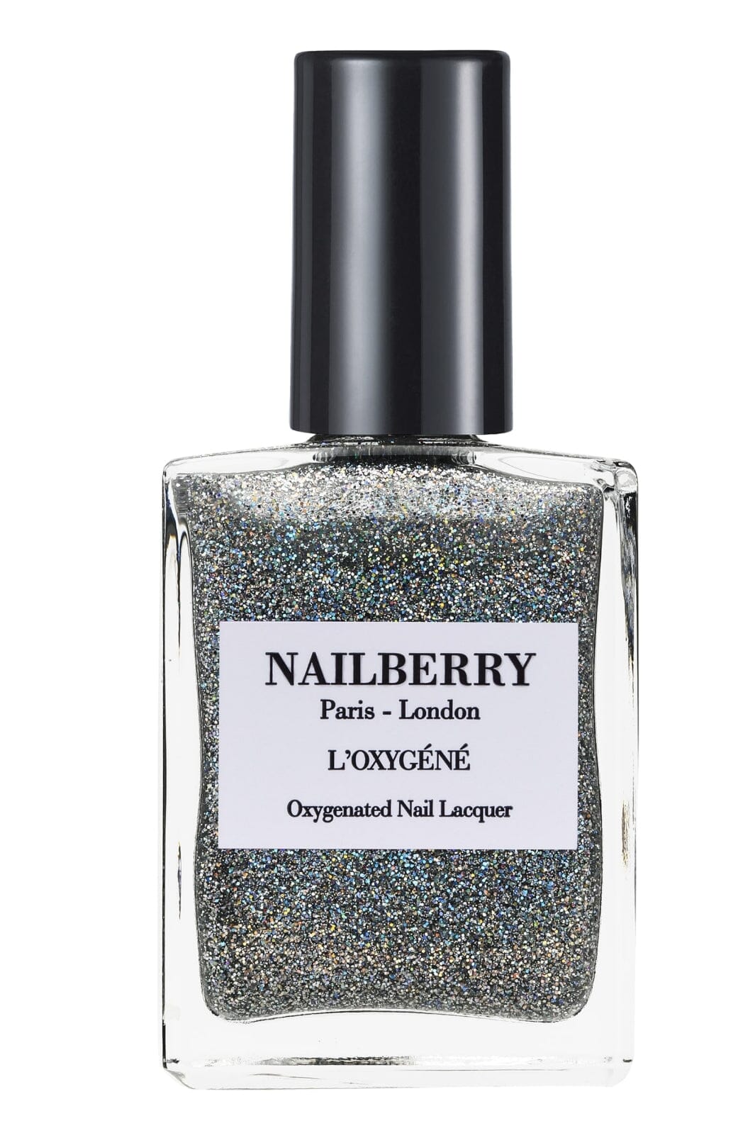 Nailberry - NAILBERRY Cosmic - Fine Glitter Top Coat - 15 ml