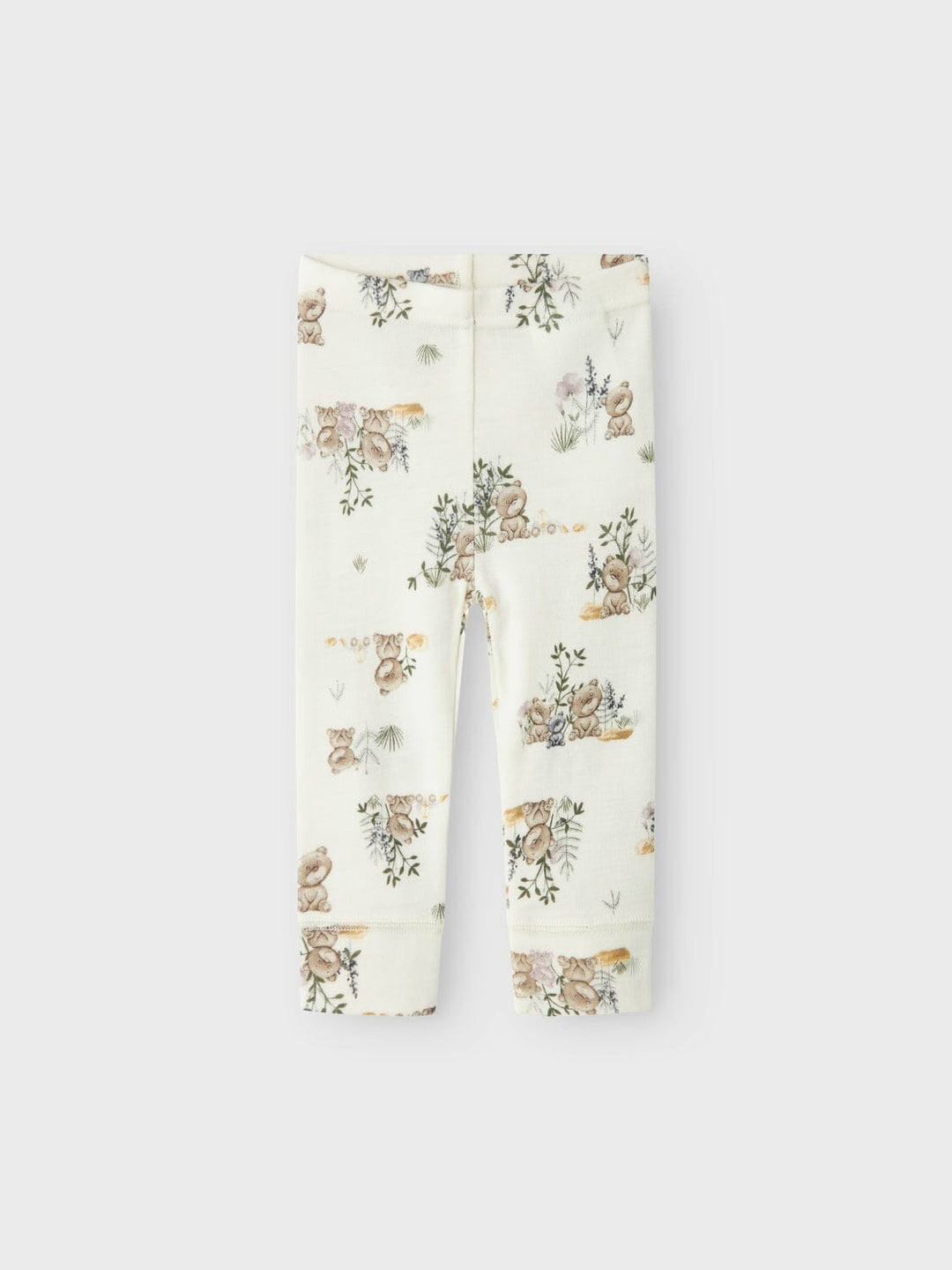 Name It - Nbnwillu Wool Legging - 4610490 Snow White Leggings 