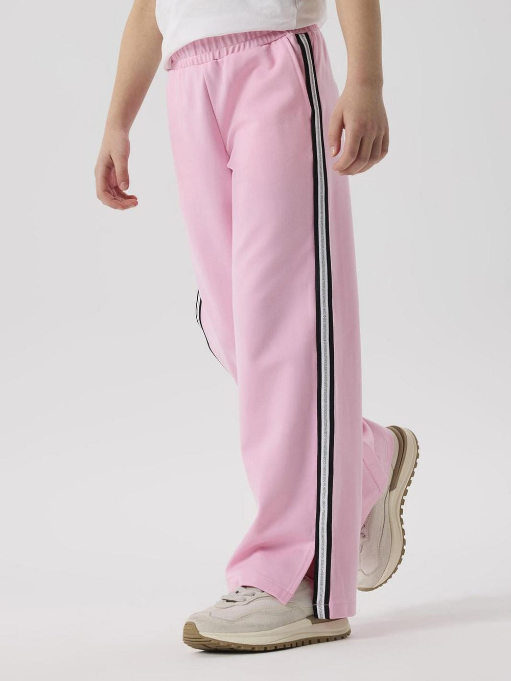 Name It - Nkffilina Wide Pant - 4872166 Pink Frosting