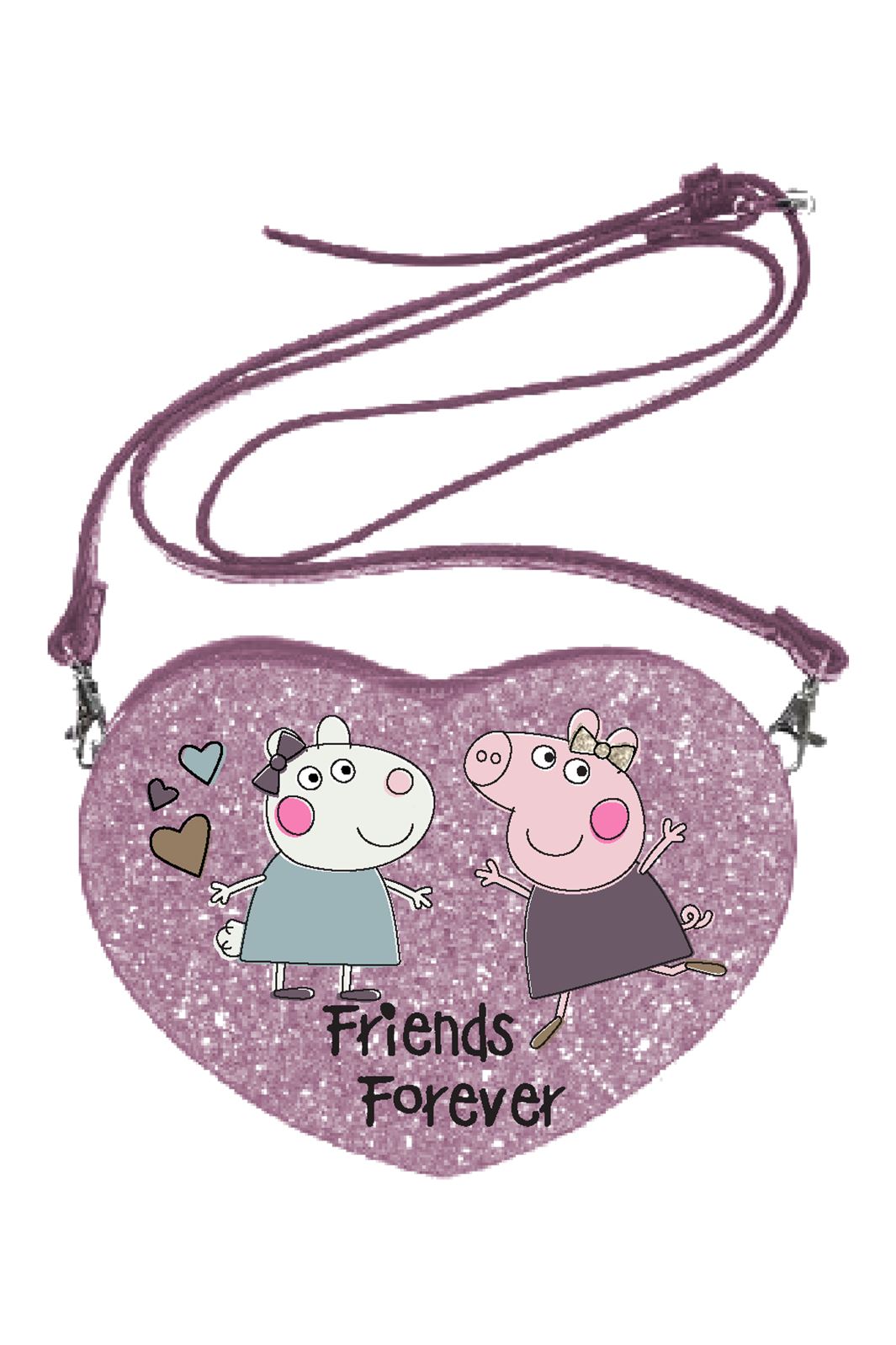 Name It - Nmfamada Peppapig Glitter Bag - 4567691 Pastel Lavender