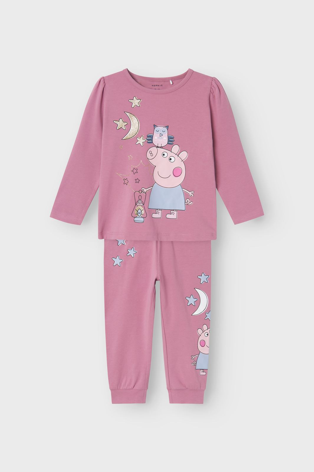 Name It - Nmforma Peppapig Ls Nightset - 4615925 Mauve Orchid