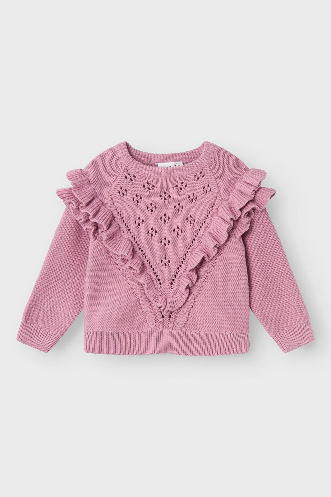 Name It - Nmfrilisa Ls Knit - 4609282 Mauve Orchid