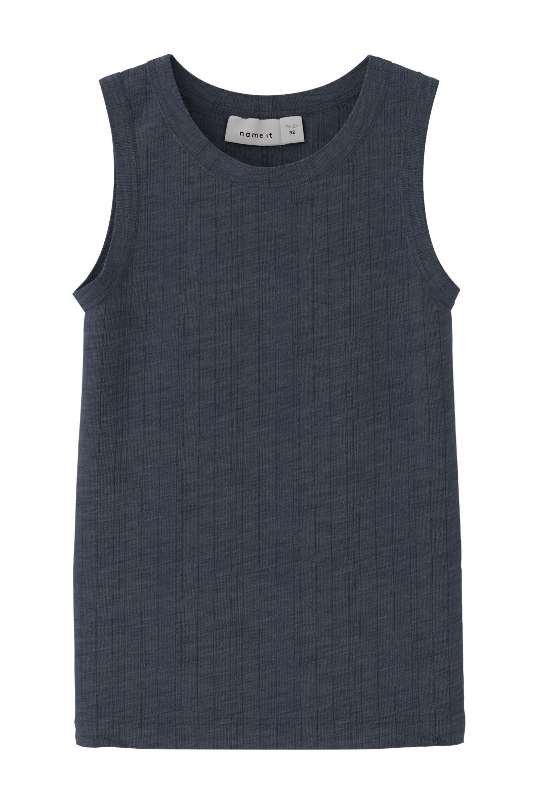 Name It - Nmmwang Wool Needle Tank Top - 4473220 Ombre Blue