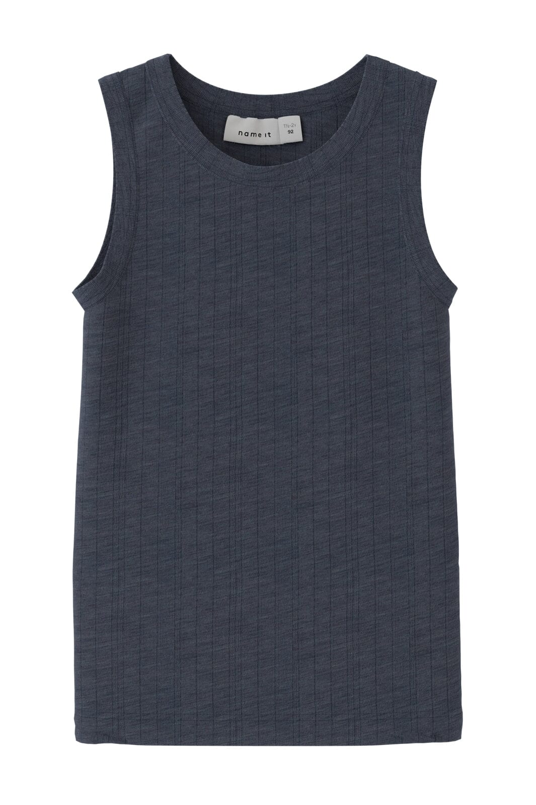Name It - Nmmwang Wool Needle Tank Top - 4473220 Ombre Blue Undertrøjer 