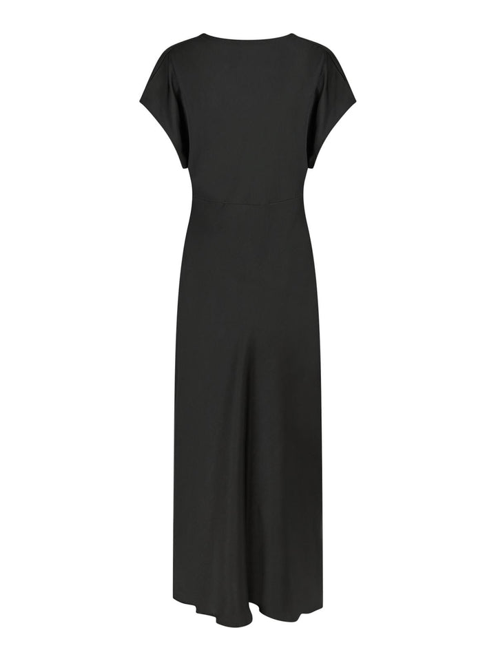 Neo Noir - Andrea Heavy Sateen Dress - Black Kjoler 