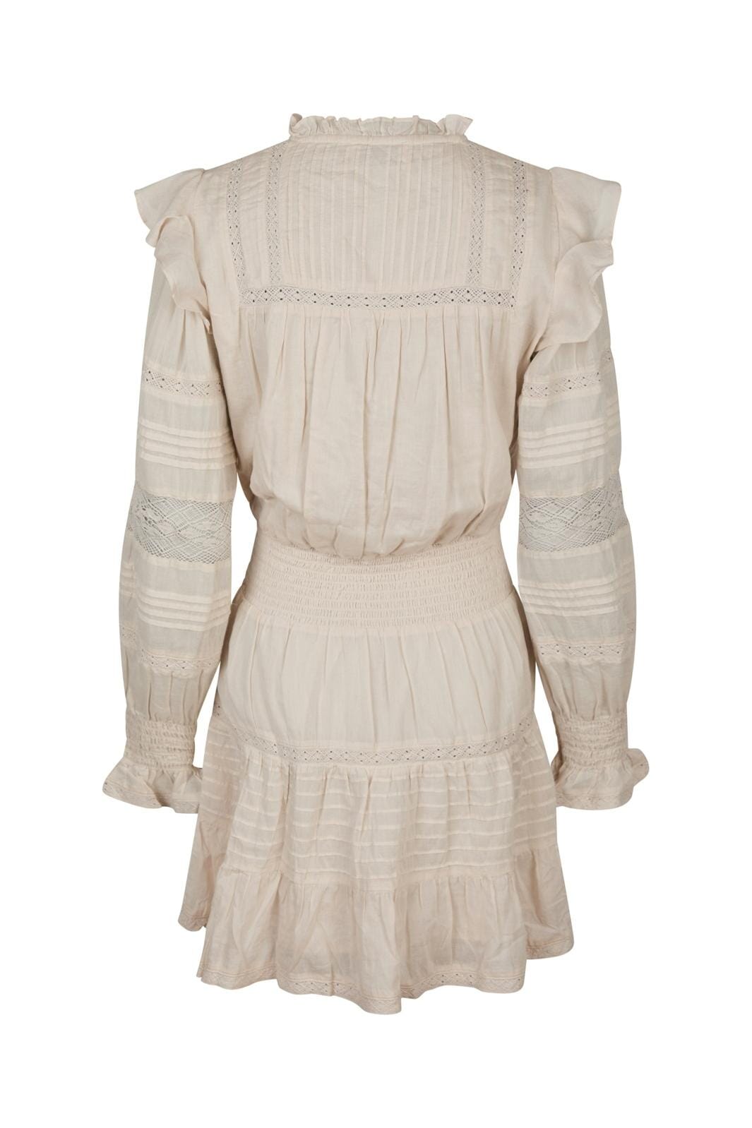 Neo Noir - Aran S Voile Dress 164678 - 124 - Ivory