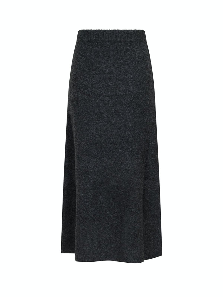 Neo Noir - Ashanti Knit Skirt 161724 - Antracit Nederdele 