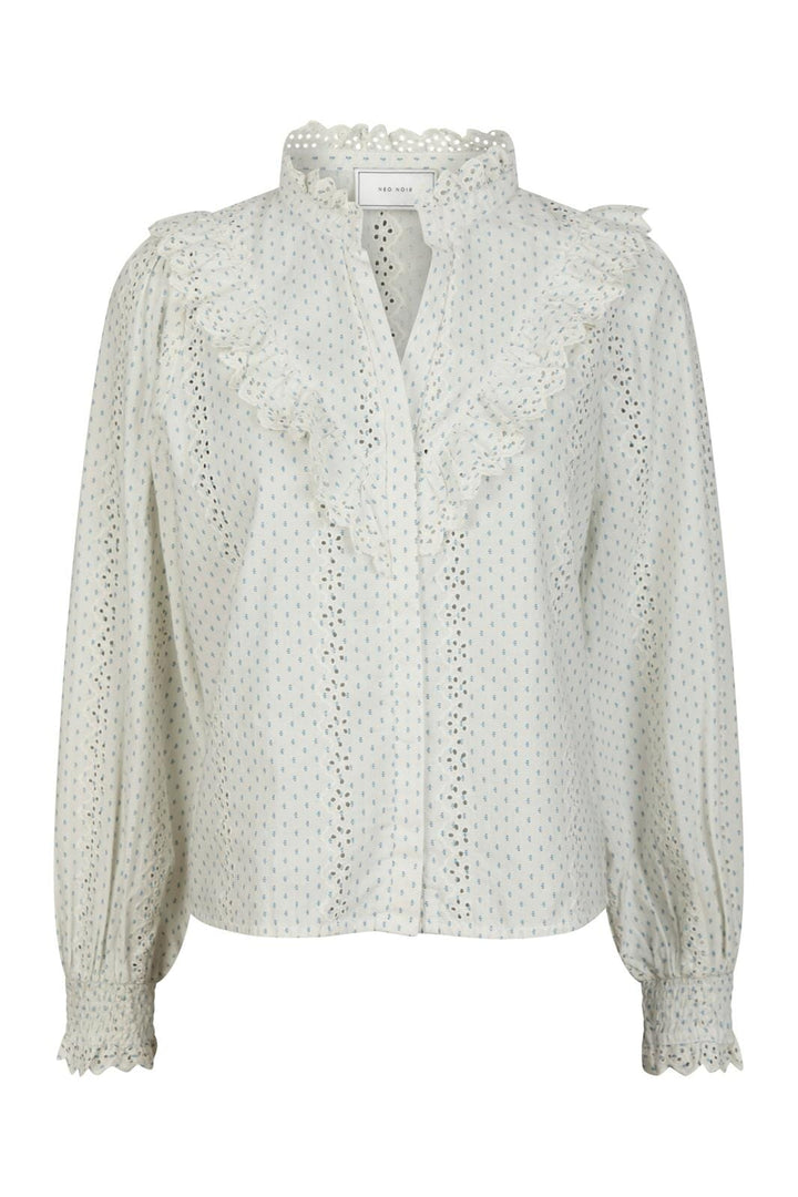 Neo Noir - Degas Embroidery Blouse 163440 - 121 - Off White