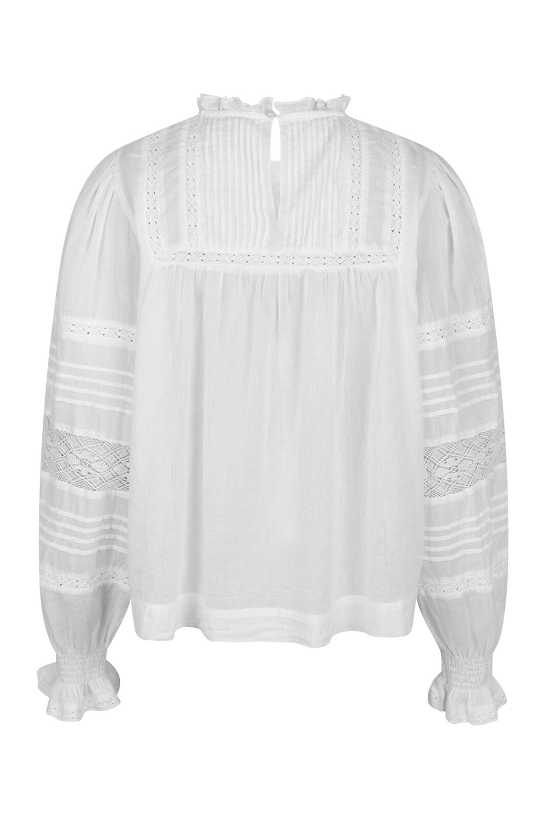 Neo Noir - Ebba S Voile Blouse 163142 - 120 - White