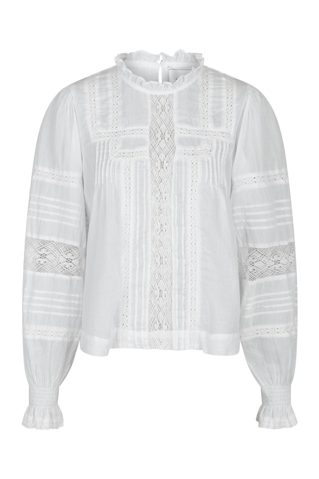 Neo Noir - Ebba S Voile Blouse 163142 - 120 - White