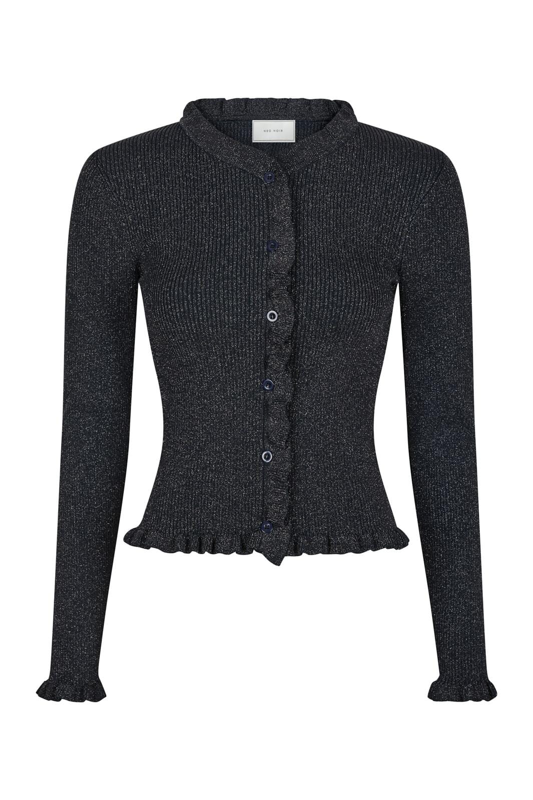 Neo Noir - Eshra Knit Blouse 164433 - Midnight Blue