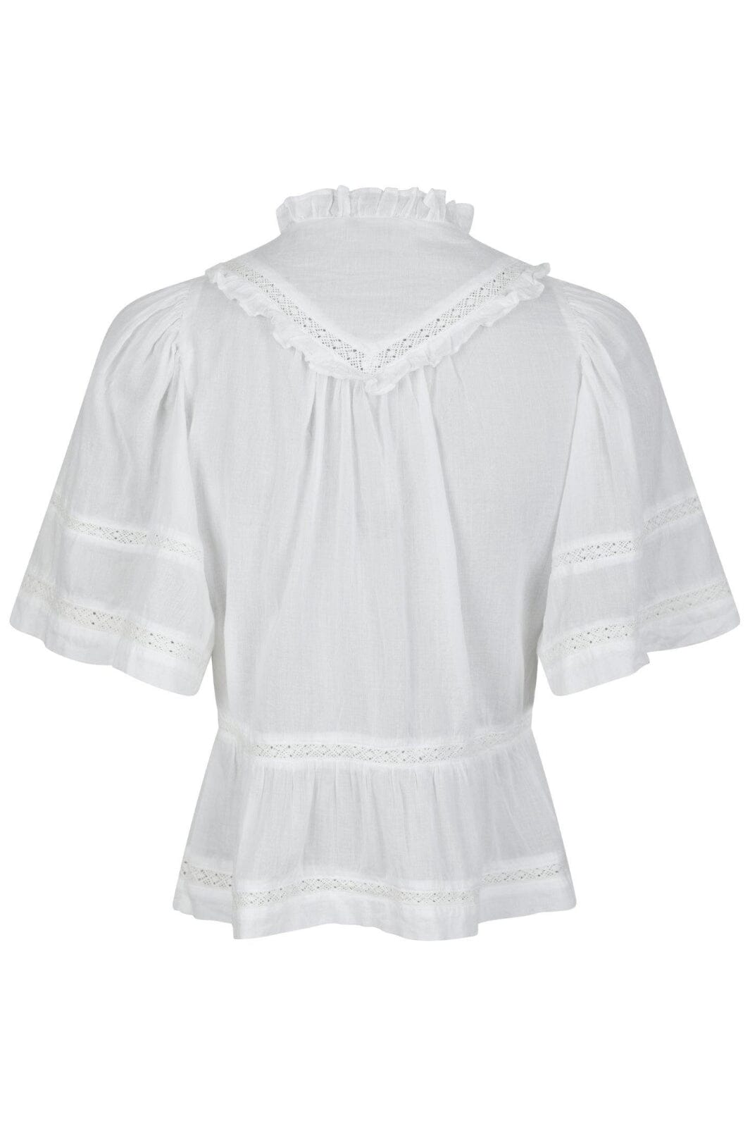 Neo Noir - Evienne S Voile Top 161856 - 120 - White