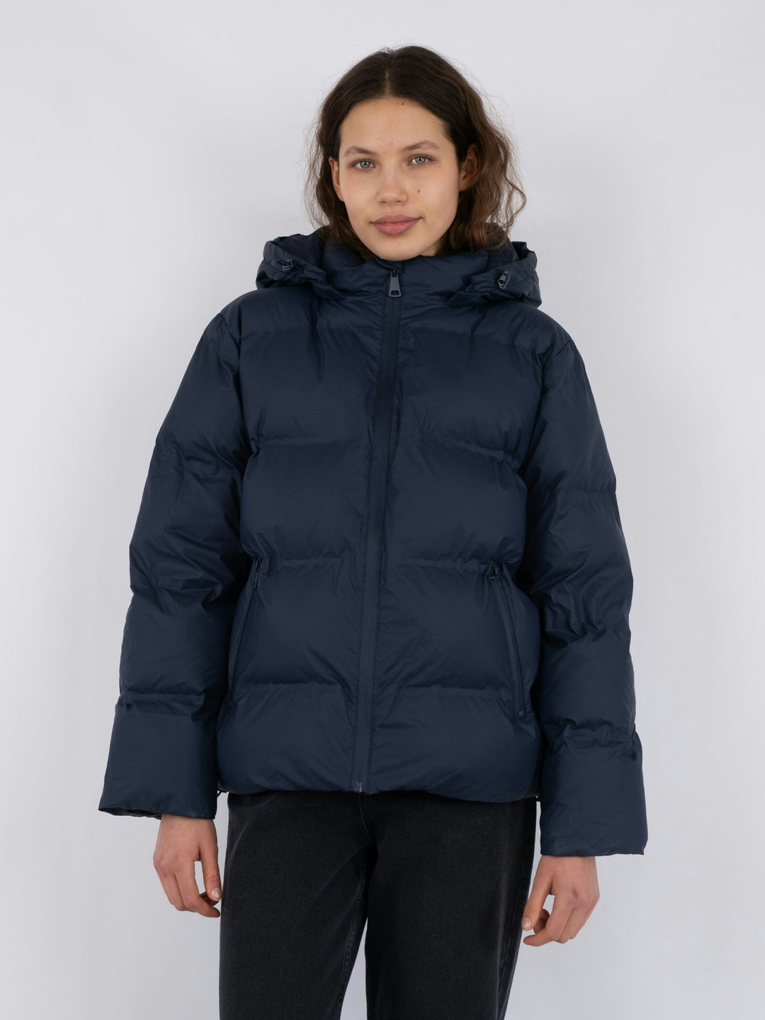 Neo Noir - Fox C Puffer Jacket - Navy