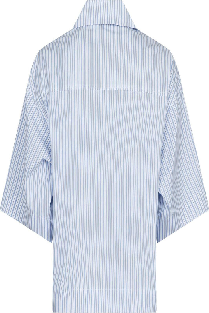 Neo Noir - Ginna Stripe Shirt - Light Blue