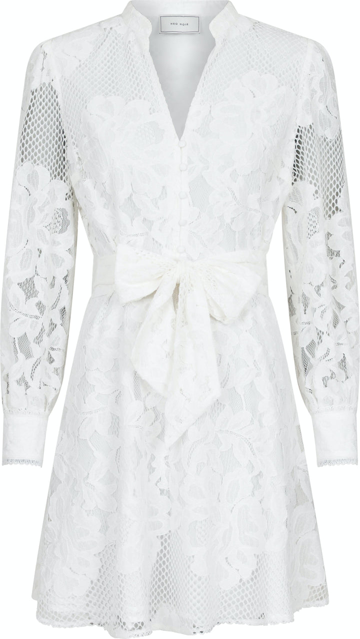 Neo Noir - Heidi Lace Dress - White