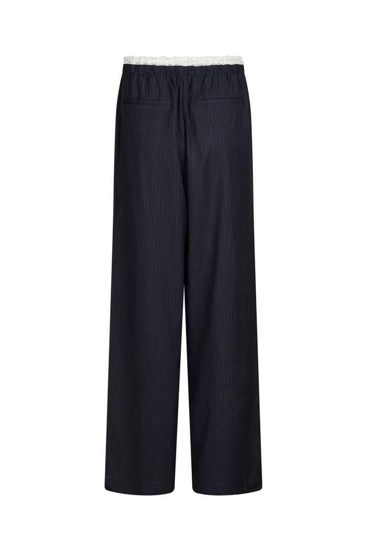 Neo Noir - Julius Pinstripe Pants 164718 - 141 - Navy