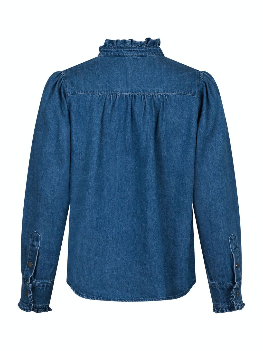 Neo Noir - Justine Denim Shirt - Blue Bluser 