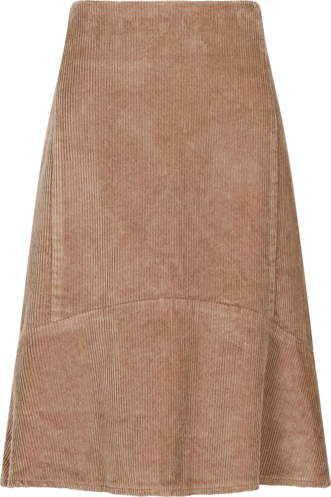 Neo Noir - Loui Corduroy Skirt - Taupe