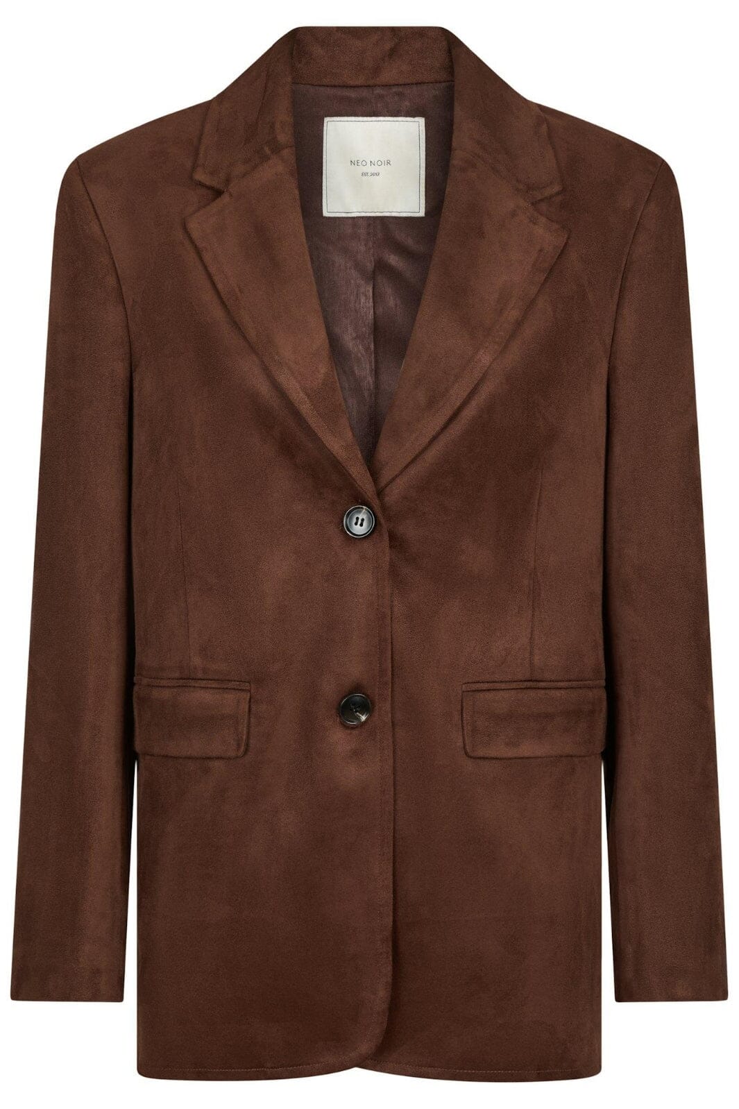 Neo Noir - Namy Faux Suede Blazer 164548 - 210 - Brown