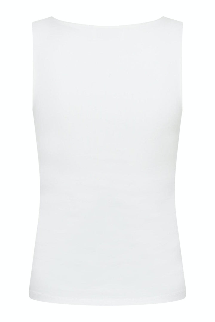 Neo Noir - Sophia Jersey Top - Off White Toppe 