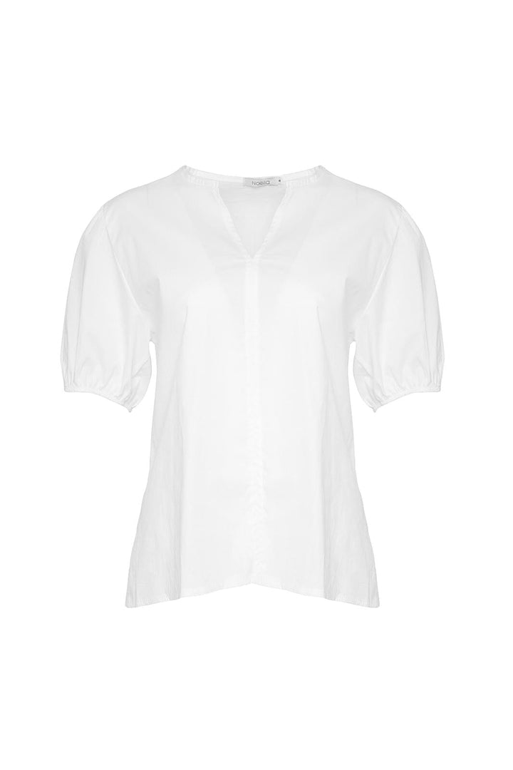 Noella - Cay Blouse Poplin - White