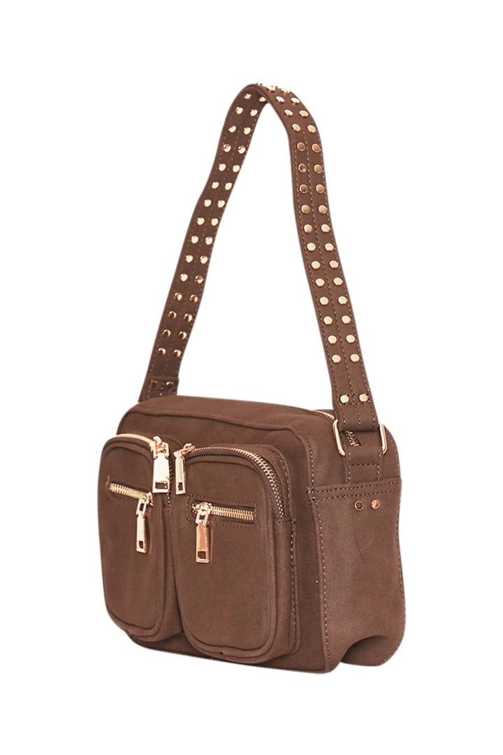 Noella - Celina Bag W. Gold - 548 Dark Brown Tasker 