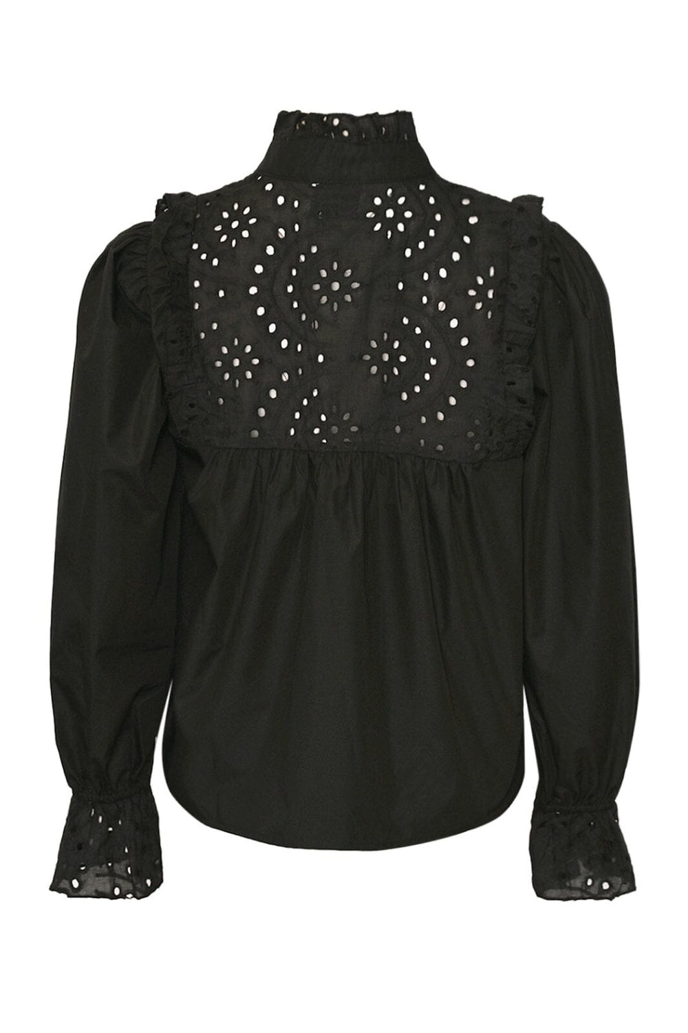 Noella - Jaelynn Blouse - 004 Black Skjorter 