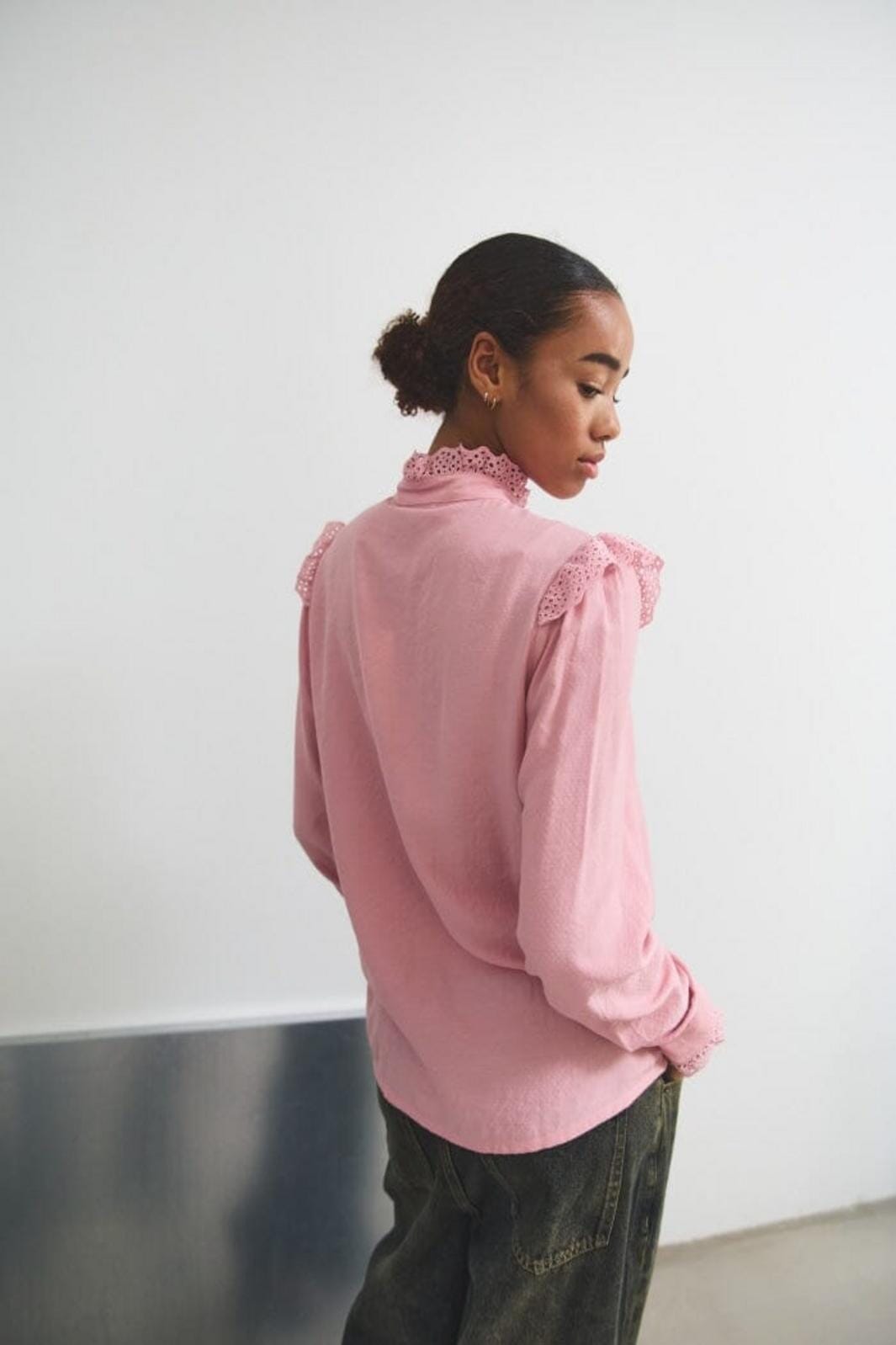 Noella - Jubilee Shirt - 1054 Vintage Rose Bluser 