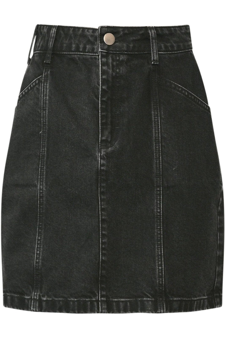 Noella - Karissa Skirt - 1214 Black Wash Nederdele 