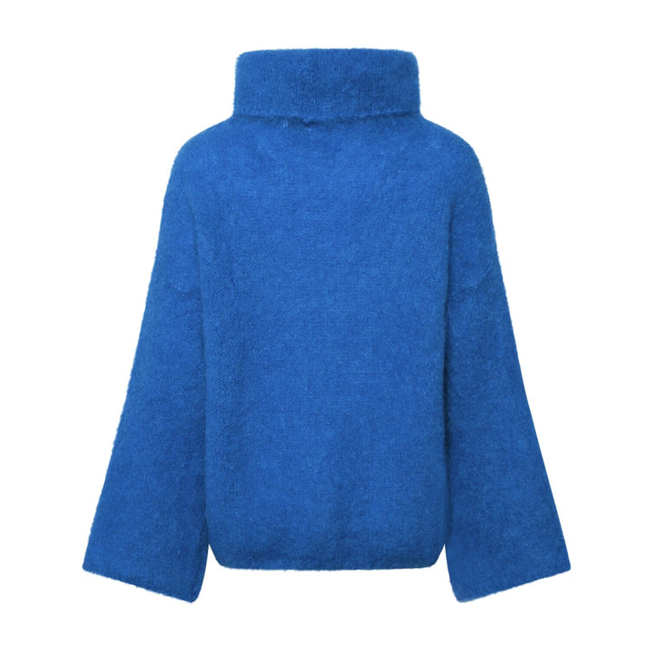 Noella - Kumi Knit - 781 Electric Blue Strikbluser 