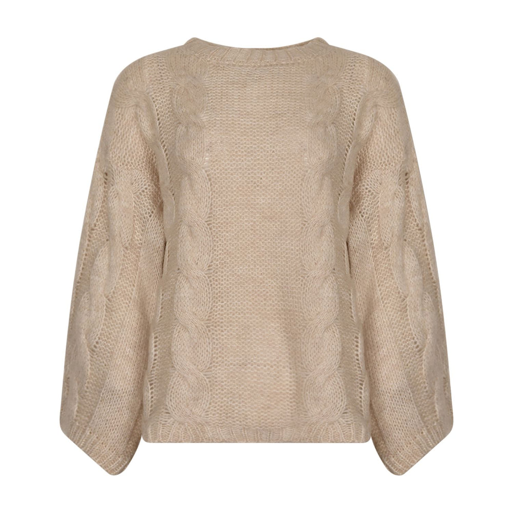 Noella - Lyza Sh Knit 14190002 - 974 - Ivory Strikbluser 