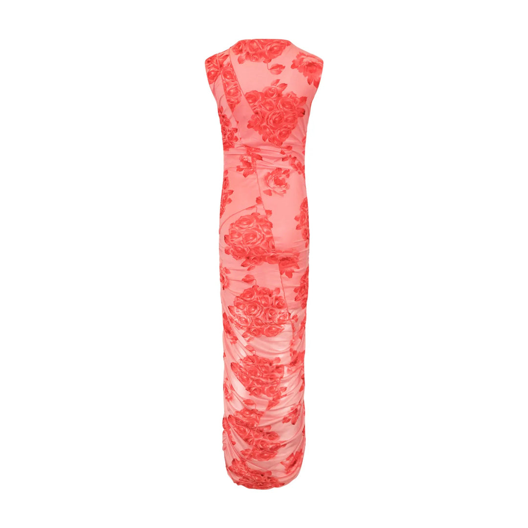 Noella - Sutton Dress - Rose Print Kjoler 