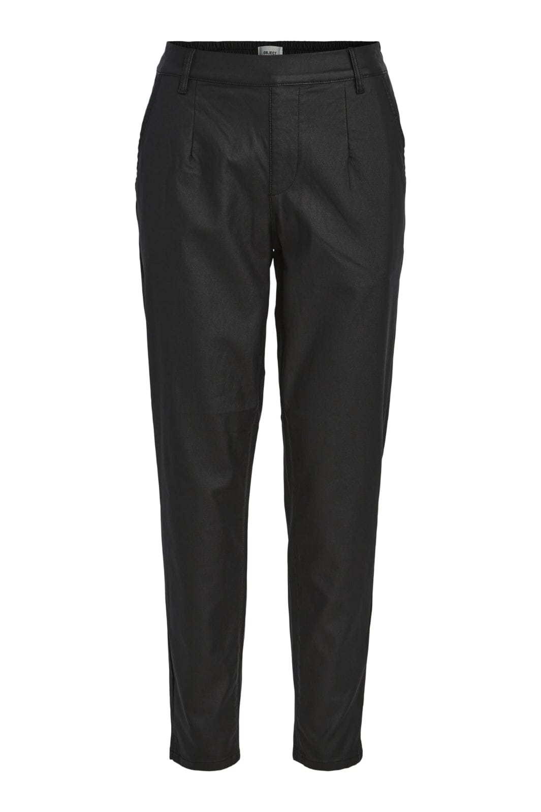 Object - Objbelle Lisa Coated Pant - 3556312 Black