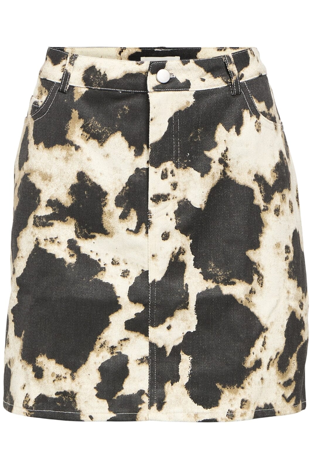 Object - Objmontana Short Skirt Aw Fair 24 - 4756814 Black Cloud Dancer