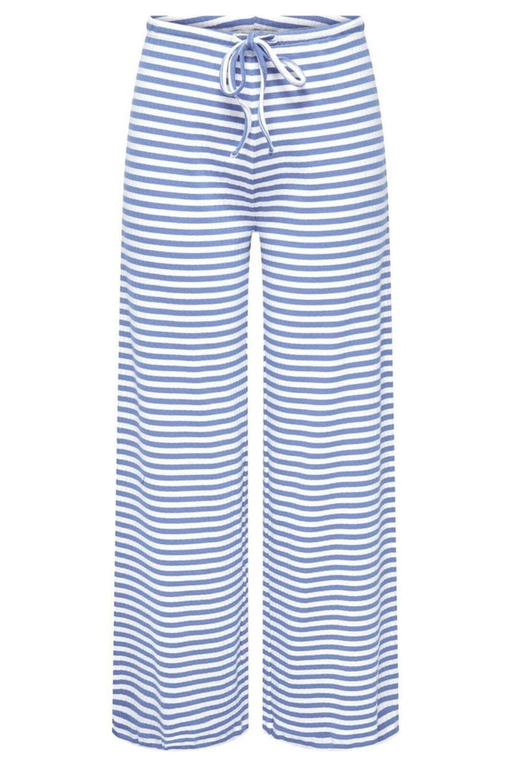 Only - Onlaida Striped Pant 15342087 - 4762009 - Provence White Bukser 