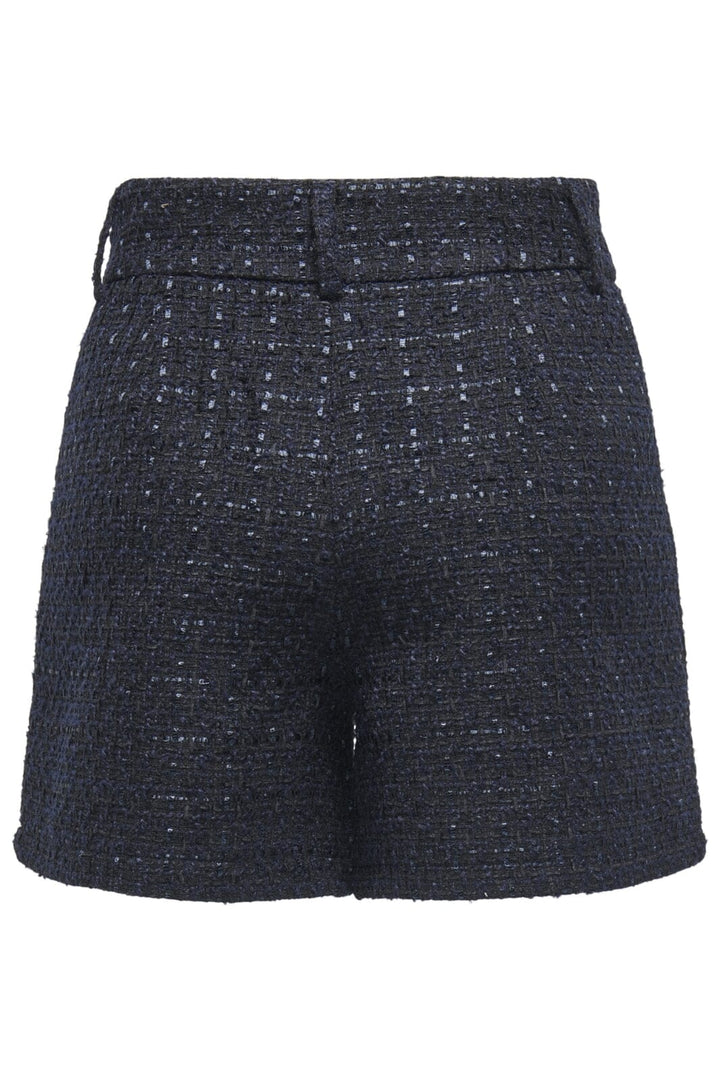 Only - Onlamilia-Shona Boucle Shorts Tlr - 4613339 Navy Blazer Shorts 