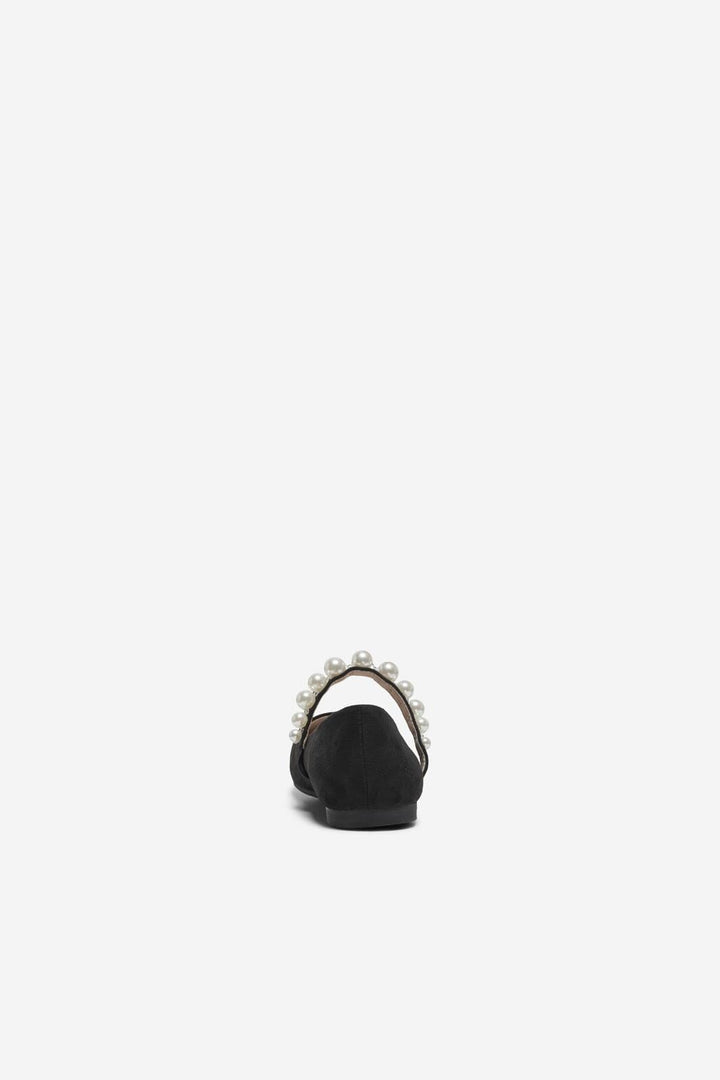 Only Shoes - Onlfiola Pearl Ballerina - 4565751 Black