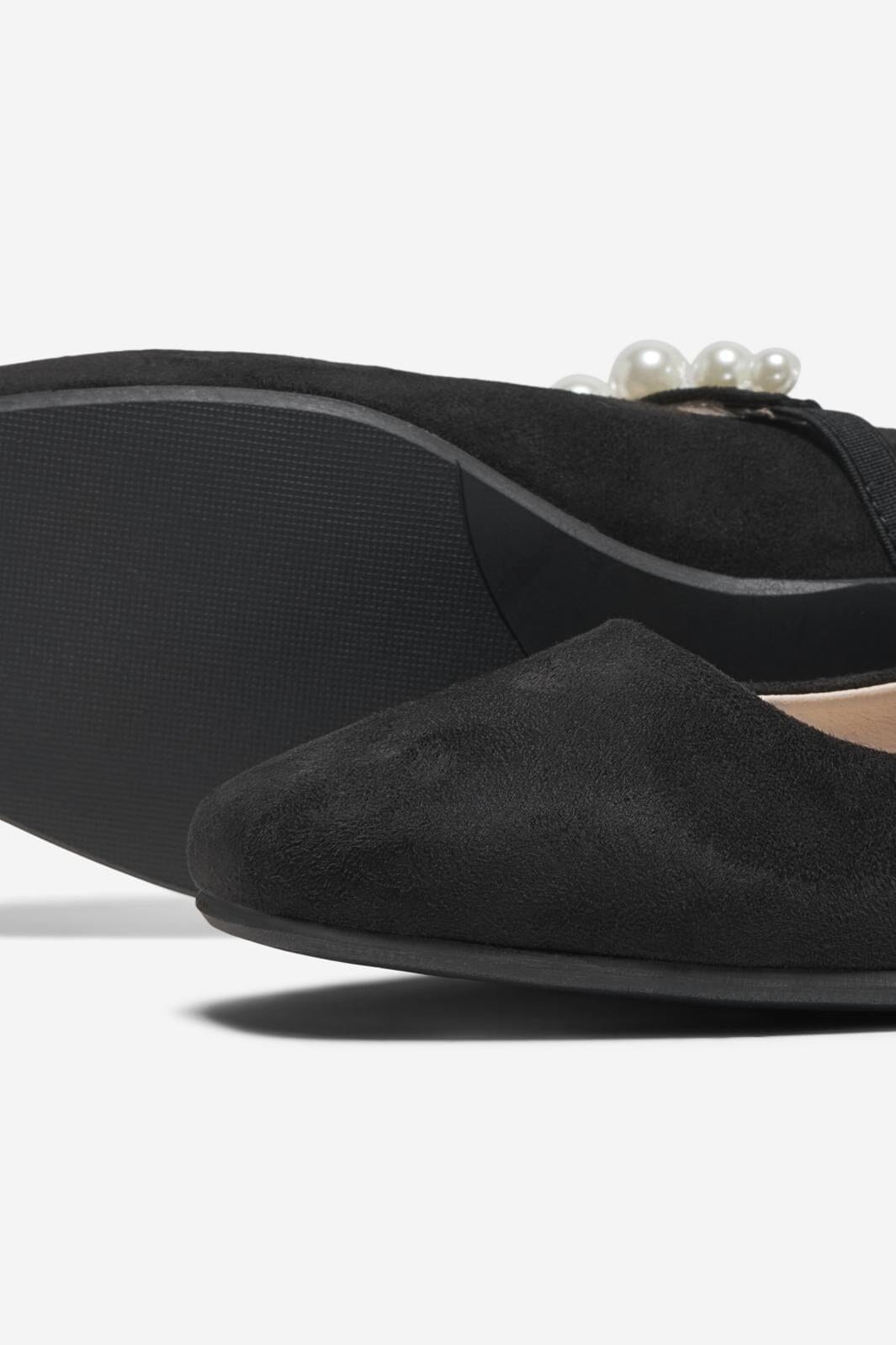 Only Shoes - Onlfiola Pearl Ballerina - 4565751 Black