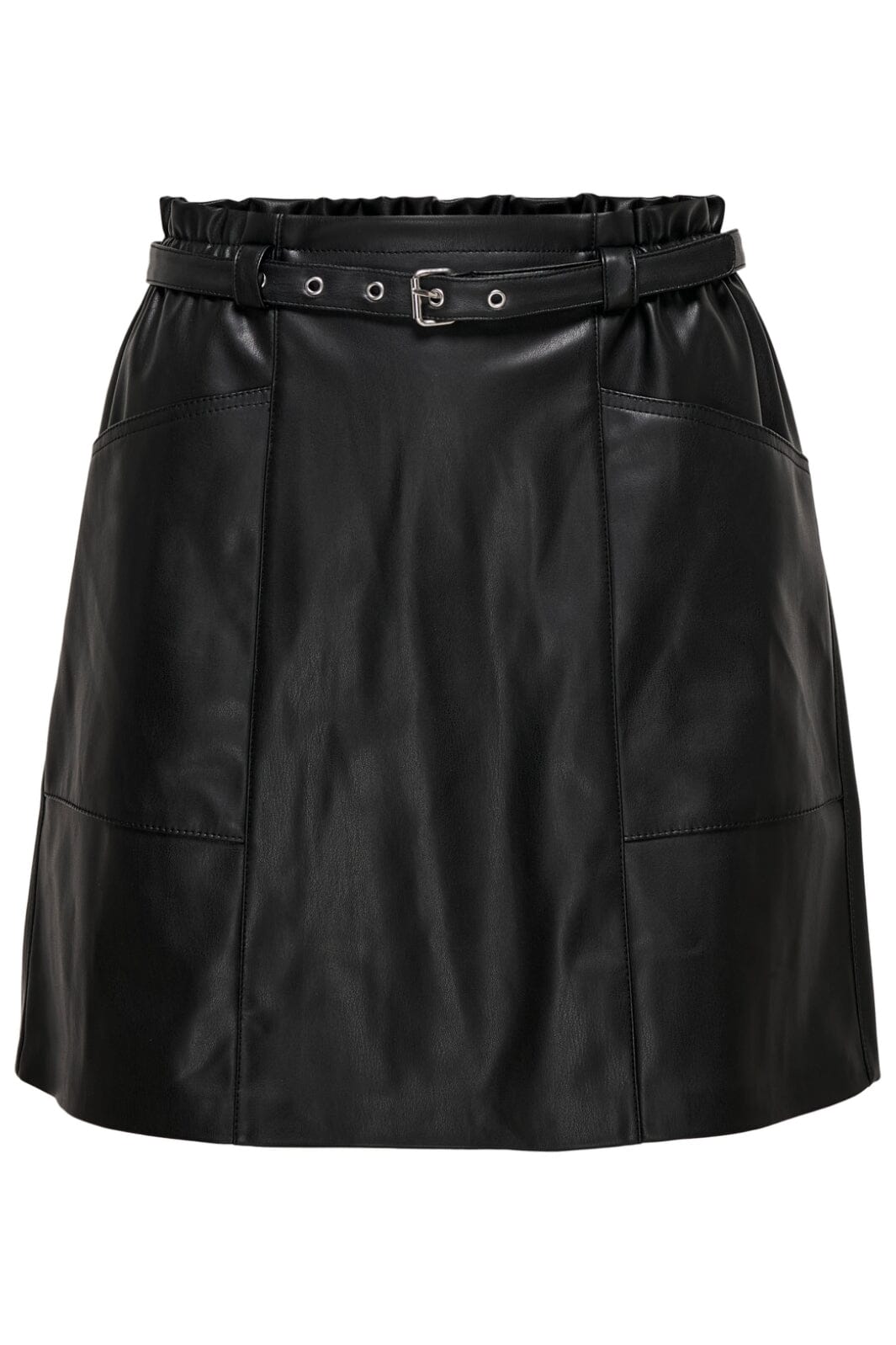 Only - Onlheidi Faux Leather Skirt Cc - 3645585 Black