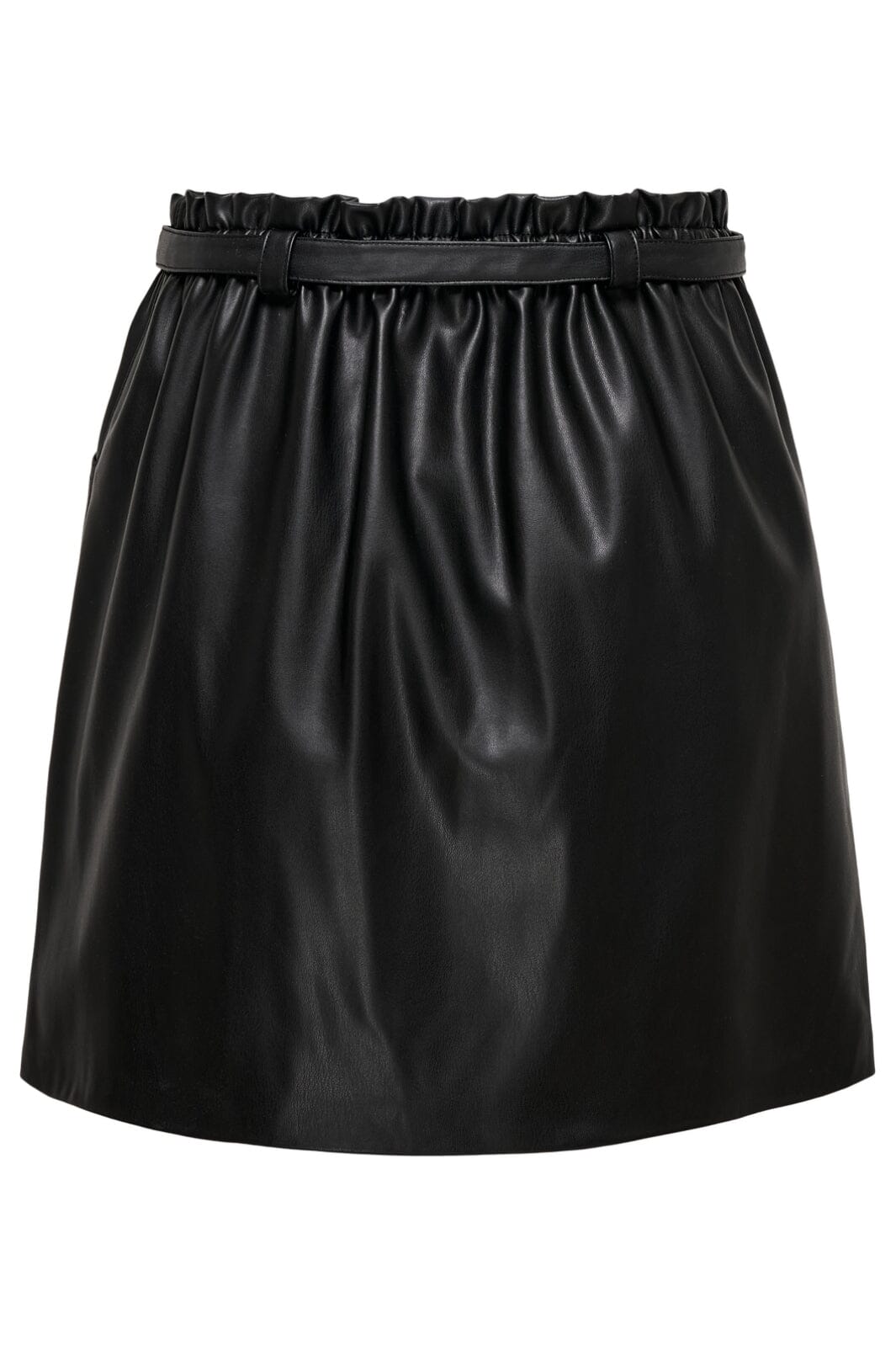 Only - Onlheidi Faux Leather Skirt Cc - 3645585 Black