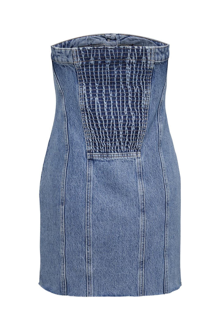 Only - Onljasmine Corset Dress Dot - 4300821 Medium Blue Denim