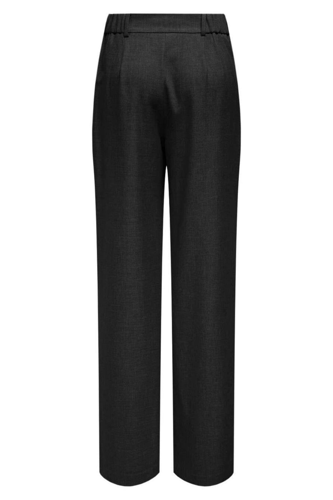 Only - Onllinda Str Mel Pants Tlr - 4729216 Black